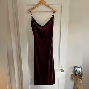 Red Velvet Jenny Yoo Dress